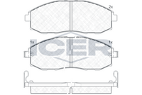 ICER 141266 - Juego de pastillas de freno