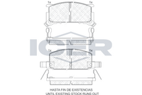 ICER 180585 - Juego de pastillas de freno