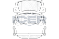ICER 180612071 - Juego de pastillas de freno