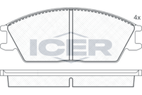 ICER 180616 - Juego de pastillas de freno