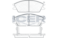 ICER 180887 - Juego de pastillas de freno