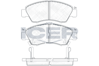ICER 180958 - Juego de pastillas de freno