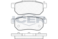 ICER 180960 - Juego de pastillas de freno