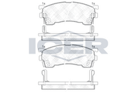 ICER 180971 - Juego de pastillas de freno