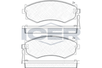 ICER 180986 - Juego de pastillas de freno