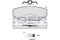 ICER 181155700 - Juego de pastillas de freno