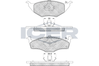 ICER 181373 - Juego de pastillas de freno
