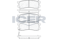 ICER 181382 - Juego de pastillas de freno
