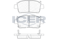 ICER 181386 - Juego de pastillas de freno