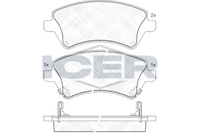 ICER 181513 - Juego de pastillas de freno