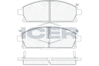 ICER 181521 - Juego de pastillas de freno