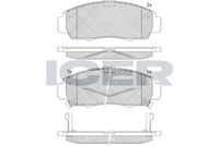 ICER 181543203 - Juego de pastillas de freno