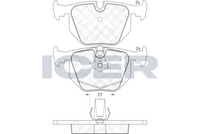 ICER 181549 - Juego de pastillas de freno