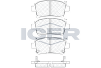ICER 181583 - Juego de pastillas de freno