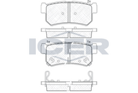 ICER 181646 - Lado de montaje: Eje delantero<br>año construcción desde: 01/2001<br>Ancho [mm]: 137<br>Altura [mm]: 53,9<br>Espesor [mm]: 17<br>Calidad: 300<br>Tipo de eje: Front<br>Nº de información técnica: 180877<br>Sistema de frenos: Sumitomo<br>Homologación: E9 90R-01111/048<br>Contacto avisador de desgaste: con contacto avisador de desgaste<br>