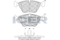 ICER 181686 - Juego de pastillas de freno
