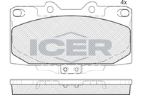 ICER 181733203 - Juego de pastillas de freno