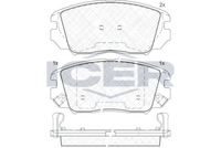 ICER 181745 - Juego de pastillas de freno