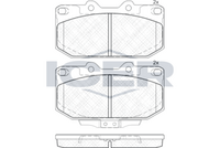 ICER 181755 - Juego de pastillas de freno