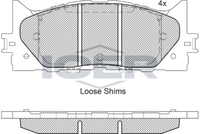 ICER 181764 - Juego de pastillas de freno