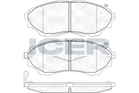 ICER 181822 - Juego de pastillas de freno