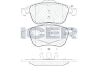 ICER 181859 - Juego de pastillas de freno