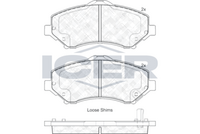 ICER 181908 - Juego de pastillas de freno