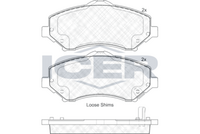 ICER 181908201 - Juego de pastillas de freno