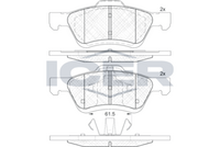 ICER 182030 - Juego de pastillas de freno