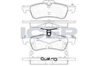 ICER 182101 - Juego de pastillas de freno