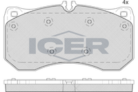 ICER 182185 - Juego de pastillas de freno