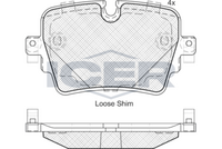 ICER 182187 - Juego de pastillas de freno