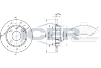 ICER 307901064 - Kit frenos, freno de disco