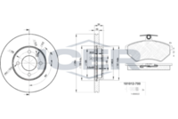 BREMBO DP85039 - 