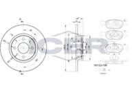 BREMBO DP23009 - Kit frenos, freno de disco - PRIME LINE - DOT 4 LV