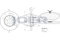 BREMBO DP68016 - 