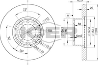 FEBI BILSTEIN 08545 - Disco de freno