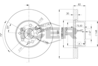 HELLA PAGID 8DD355102711 - Lado de montaje: Eje delantero<br>Tipo de disco de frenos: ventilación interna<br>Diámetro exterior [mm]: 320<br>Espesor de disco de frenos [mm]: 30<br>Altura [mm]: 82<br>Espesor mínimo [mm]: 27,4<br>Diámetro interior [mm]: 154,5<br>corona de agujeros - Ø [mm]: 112<br>Diámetro de centrado [mm]: 67<br>Diseño/cantidad de taladros: 05/10<br>Diámetro de orificio para perno de rueda [mm]: 15,2<br>Artículo complementario / información complementaria 2: sin buje de rueda<br>Artículo complementario / información complementaria 2: sin cojinete rueda<br>Artículo complementario / información complementaria 2: sin perno de sujeción de rueda<br>Peso [kg]: 11,4<br>Nº de información técnica: 52123<br>