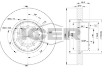 FEBI BILSTEIN 06857 - Disco de freno