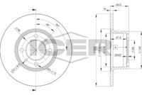 COMLINE ADC2102 - Disco de freno - Comline