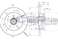 HELLA PAGID 8DD355102361 - Lado de montaje: Eje delantero<br>año construcción hasta: 06/1986<br>Tipo de disco de frenos: macizo<br>Diámetro exterior [mm]: 278<br>Espesor de disco de frenos [mm]: 13<br>Altura [mm]: 118,7<br>Espesor mínimo [mm]: 11<br>Diámetro interior [mm]: 135,6<br>corona de agujeros - Ø [mm]: 112<br>Diámetro de centrado [mm]: 45,2<br>Diseño/cantidad de taladros: 05/05<br>Diámetro de orificio para perno de rueda [mm]: 14<br>Artículo complementario / información complementaria 2: con buje de rueda<br>Artículo complementario / información complementaria 2: sin cojinete rueda<br>Artículo complementario / información complementaria 2: sin perno de sujeción de rueda<br>Peso [kg]: 8,7<br>Nº de información técnica: 53905<br>