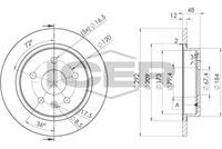 HELLA PAGID 8DD355129101 - Lado de montaje: Eje delantero<br>Tamaño freno: 17"<br>Tipo de disco de frenos: ventilación interna<br>Diámetro exterior [mm]: 321<br>Espesor de disco de frenos [mm]: 30<br>Altura [mm]: 51<br>Espesor mínimo [mm]: 27<br>Procesamiento: altamente carbonizado<br>Superficie: revestido<br>Diámetro interior [mm]: 159,8<br>corona de agujeros - Ø [mm]: 120<br>Diámetro de centrado [mm]: 67,4<br>Diseño/cantidad de taladros: 05/06<br>Diámetro de orificio para perno de rueda [mm]: 16,3<br>Artículo complementario / información complementaria 2: sin buje de rueda<br>Artículo complementario / información complementaria 2: sin cojinete rueda<br>Artículo complementario / información complementaria 2: sin perno de sujeción de rueda<br>cantidad de tornillos: 1<br>Peso [kg]: 9,8<br>Nº de información técnica: 54870PRO_HC<br>