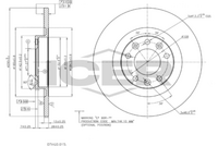 HELLA PAGID 8DD355125331 - Lado de montaje: Eje trasero<br>Tipo de disco de frenos: macizo<br>Diámetro exterior [mm]: 268<br>Espesor de disco de frenos [mm]: 12<br>Altura [mm]: 35<br>Espesor mínimo [mm]: 10<br>Superficie: revestido<br>Diámetro interior [mm]: 132,9<br>corona de agujeros - Ø [mm]: 108<br>Diámetro de centrado [mm]: 71,1<br>Diseño/cantidad de taladros: 05/07<br>Diámetro de orificio para perno de rueda [mm]: 13,3<br>Artículo complementario / información complementaria 2: sin buje de rueda<br>Artículo complementario / información complementaria 2: sin cojinete rueda<br>Artículo complementario / información complementaria 2: sin perno de sujeción de rueda<br>Peso [kg]: 4,2<br>Nº de información técnica: 55680PRO<br>