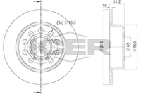 HELLA PAGID 8DD355116971 - Lado de montaje: Eje trasero<br>Número de PR: 1KZ<br>Tipo de disco de frenos: macizo<br>Diámetro exterior [mm]: 282<br>Espesor de disco de frenos [mm]: 12<br>Altura [mm]: 48,3<br>Espesor mínimo [mm]: 10<br>Superficie: revestido<br>Diámetro interior [mm]: 140<br>corona de agujeros - Ø [mm]: 112<br>Diámetro de centrado [mm]: 65<br>Diseño/cantidad de taladros: 05/10<br>Diámetro de orificio para perno de rueda [mm]: 15,3<br>Artículo complementario / información complementaria 2: sin buje de rueda<br>Artículo complementario / información complementaria 2: sin cojinete rueda<br>Artículo complementario / información complementaria 2: sin perno de sujeción de rueda<br>Peso [kg]: 4,7<br>Nº de información técnica: 54408PRO<br>