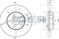 HELLA PAGID 8DD355129251 - Lado de montaje: Eje delantero<br>Número de PR: 2E3<br>Tipo de disco de frenos: ventilación interna<br>Diámetro exterior [mm]: 308<br>Espesor de disco de frenos [mm]: 29,5<br>Altura [mm]: 55,5<br>Espesor mínimo [mm]: 26,5<br>Procesamiento: altamente carbonizado<br>Superficie: revestido<br>Diámetro interior [mm]: 155<br>corona de agujeros - Ø [mm]: 120<br>Diámetro de centrado [mm]: 76<br>Diseño/cantidad de taladros: 05/06<br>Diámetro de orificio para perno de rueda [mm]: 16,4<br>Artículo complementario / información complementaria 2: sin buje de rueda<br>Artículo complementario / información complementaria 2: sin cojinete rueda<br>Artículo complementario / información complementaria 2: sin perno de sujeción de rueda<br>Peso [kg]: 10,1<br>Nº de información técnica: 55795PRO_HC<br>