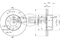 HELLA PAGID 8DD355100891 - Lado de montaje: Eje delantero<br>Restricción de fabricante: Lucas<br>Tipo de disco de frenos: ventilación interna<br>Diámetro exterior [mm]: 263<br>Espesor de disco de frenos [mm]: 22<br>Altura [mm]: 67,3<br>Espesor mínimo [mm]: 20,4<br>Diámetro interior [mm]: 139<br>corona de agujeros - Ø [mm]: 108<br>Diámetro de centrado [mm]: 68<br>Diseño/cantidad de taladros: 05/07<br>Diámetro de orificio para perno de rueda [mm]: 16,5<br>Artículo complementario / información complementaria 2: sin buje de rueda<br>Artículo complementario / información complementaria 2: sin cojinete rueda<br>Artículo complementario / información complementaria 2: sin perno de sujeción de rueda<br>Peso [kg]: 5,7<br>Nº de información técnica: 54011<br>