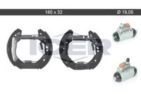 DELPHI LS1836 - Lado de montaje: Eje trasero<br>Diámetro [mm]: 180<br>Ancho [mm]: 35<br>Sistema de frenos: AKEBONO<br>