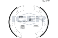 FEBI BILSTEIN 23191 - Garantía: 2 años de garantía<br>Lado de montaje: Eje trasero izquierda<br>Lado de montaje: Eje trasero, derecha<br>peso [g]: 1101,5<br>Diámetro [mm]: 160<br>Pastilla de freno: con forros<br>Ancho [mm]: 40<br>para OE N°: 003 420 1420<br>