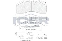 FEBI BILSTEIN 174312 - Longitud [mm]: 247,5<br>Ancho [mm]: 109,5<br>Homologación: ECE R90 Approved<br>Lado de montaje: Eje trasero<br>Lado de montaje: Eje delantero<br>Espesor/grosor 1 [mm]: 30<br>Sistema de frenos: Knorr<br>Contacto avisador de desgaste: excl. contacto de avisador de desgaste<br>Peso [kg]: 11,75<br>Artículo complementario / información complementaria 2: con material de fijación<br>