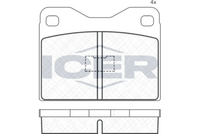ICER 180181 - Juego de pastillas de freno